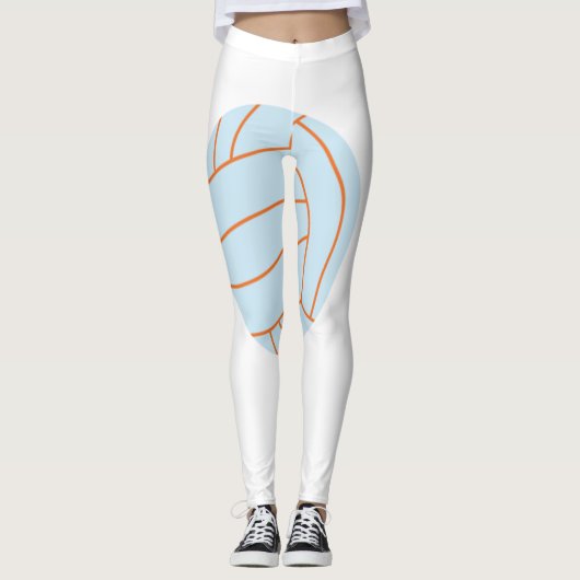 volleybal leggings (Voorkant)