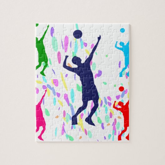 VOLLEYBAL LEGPUZZEL (Verticaal)