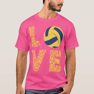 Volleybal Leopard Love Volleybal Speler Beach Go T-shirt