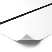 Volleybal Libero Lijntekening Poster (Hoek)