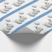 Volleybal liefhebbers Kerstmis Cadeaupapier (Hoek)