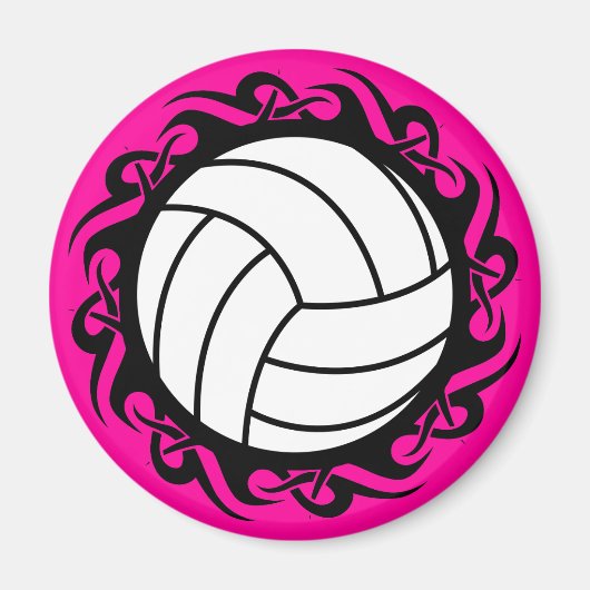 volleybal magneet (Voorkant)