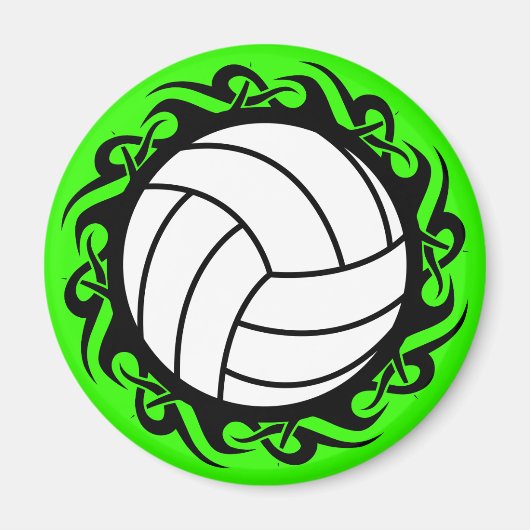 volleybal magneet (Voorkant)