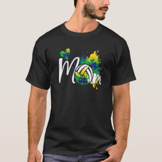 Volleybal mam bal hart hou van je mama moeder's da t-shirt