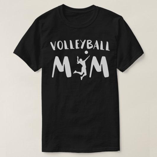 Volleybal mama 12 t-shirt (Design voorkant)