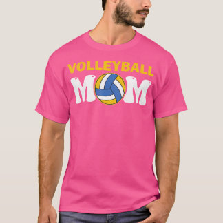 Volleybal Mama Grappige Vrouwen Moeders Spel Dag M T-shirt