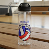 Volleybal mama met naam waterfles