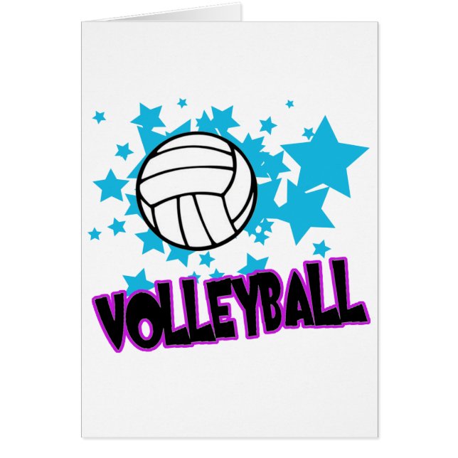 Volleybal met sterren (Voorkant)