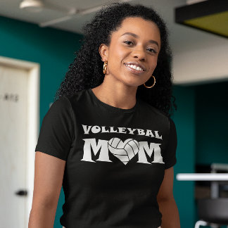 Volleybal Moeder Aangepaste Speler Naam en Nummer  T-shirt