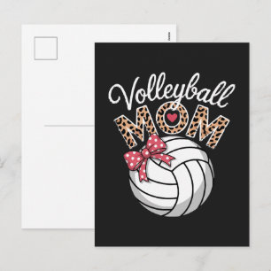 Volleybal Moeder Feestdagenkaart