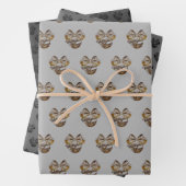 Volleybal moeder inpakpapier (In situ)