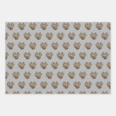 Volleybal moeder inpakpapier vel (Voorkant)