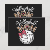 Volleybal Moeder Kaart (Voorkant / Achterkant)