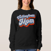 Volleybal Moeder Luipaard Bal Moeder Moederdag 5 Trui (Voorkant)