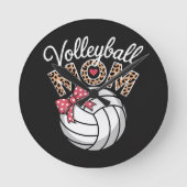 Volleybal Moeder Ronde Klok (Voorkant)
