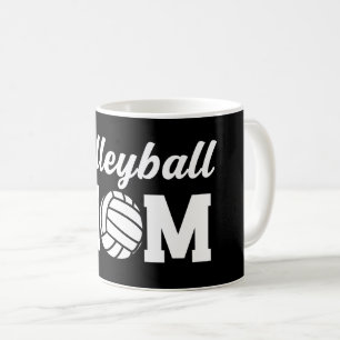 Volleybal Moeder Schattige Moeder Leven Koffiemok