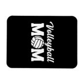 Volleybal Moeder Schattige Moeder Leven Magneet (Horizontaal)