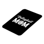Volleybal Moeder Schattige Moeder Leven Magneet (Linkerzijde)