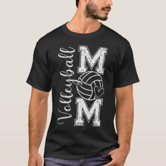 Volleybal Moeder Wedstrijd Dag Vibes Moederdag T-shirt