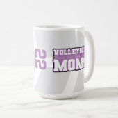Volleybal Mom Koffie Mok kleuren (Voorkant rechts)