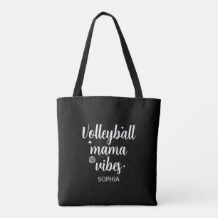 Volleybal Mom Moederdag cadeau voor moeder Tote Bag