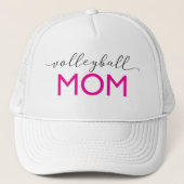 Volleybal Mom Sportief Trucker Pet (Voorkant)
