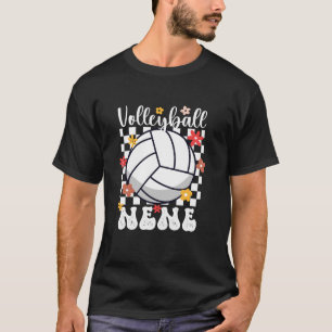Volleybal Nene Groovy Nene van een volleybalspeler T-shirt