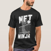 Volleybal Net Ninja Ninja T-shirt (Voorkant)