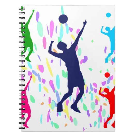 VOLLEYBAL NOTITIEBOEK (Voorkant)