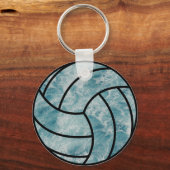  Volleybal Ocean Zomervakantie Sleutelhanger (Voorkant)