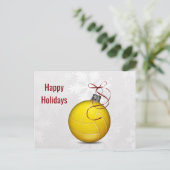 volleybal ornament Holiday Cards Feestdagenkaart (Staand voorkant)