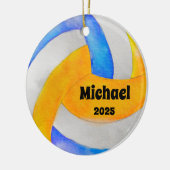 Volleybal Ornament, Ornament, Kinder Sport Keramisch Ornament (Links)