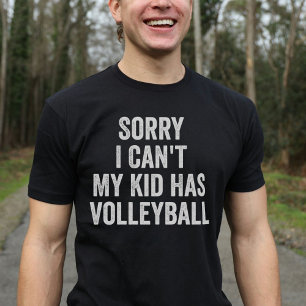 Volleybal Ouder Volleybal Mama Papa Grappig T-shirt