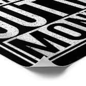 Volleybal pa Straight Outta Money I Poster (Hoek)