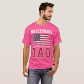 Volleybal Papa Grappig Volleybal T-shirt (Voorkant volledig)