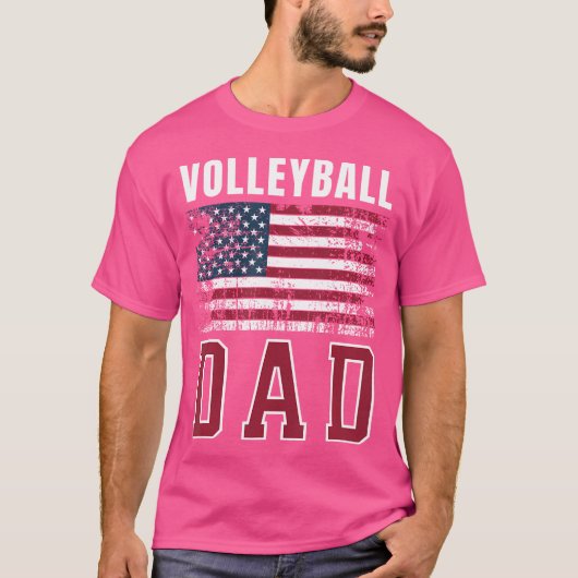 Volleybal Papa Grappig Volleybal T-shirt (Voorkant)