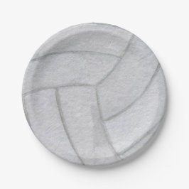 Volleybal Papieren Bordje