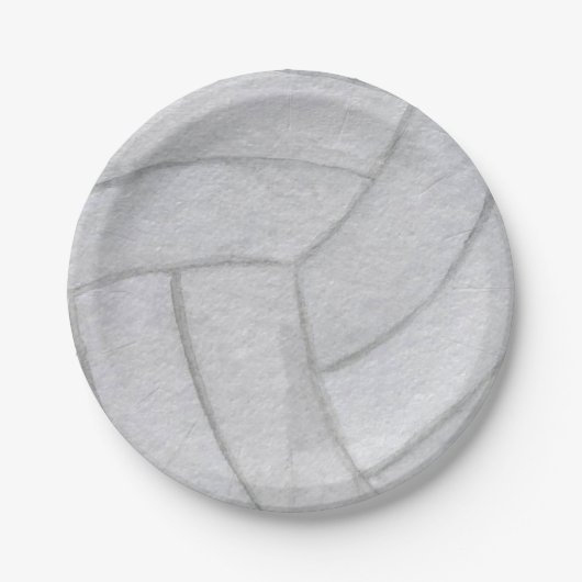 Volleybal Papieren Bordje (Voorkant)