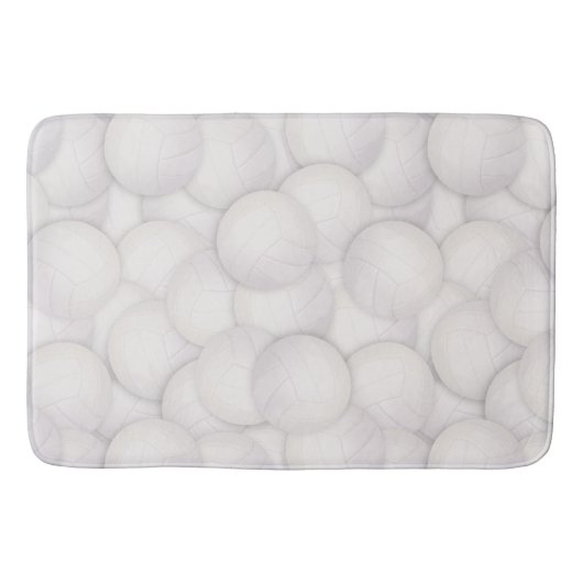 Volleybal patroon badmat (Voorkant)
