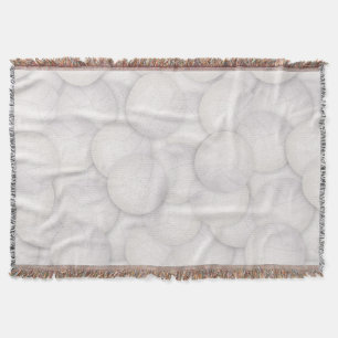 Volleybal patroon gooien deken