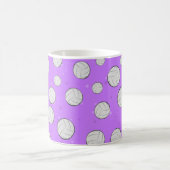 Volleybal Patroon Ontwerp Koffiemok (Center)