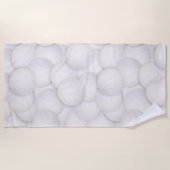 Volleybal Patroon Strandlaken (Voorkant)