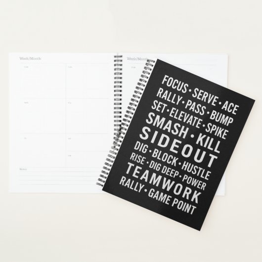 Volleybal Planner, Motiverende Spelsequenties Planner (Display)