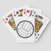 Volleybal Pokerkaarten (Achterkant)