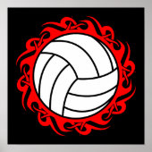 volleybal poster (Voorkant)