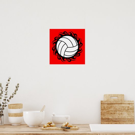 volleybal poster (Keuken)