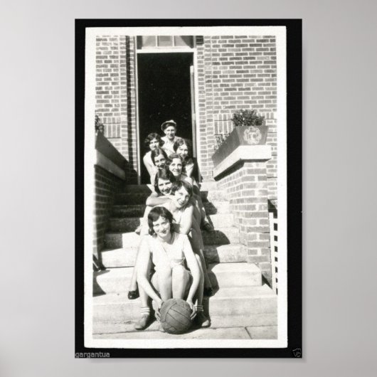  volleybal poster (Voorkant)