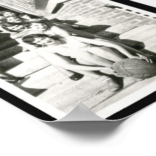  volleybal poster (Hoek)