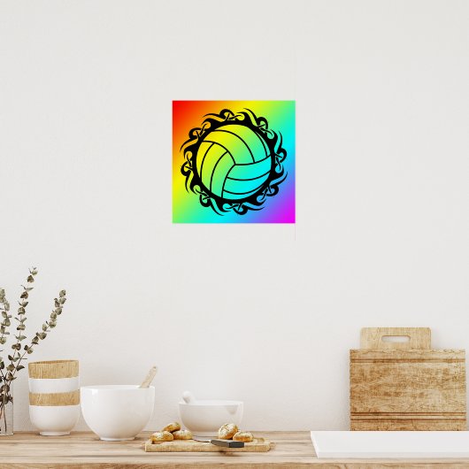 volleybal poster (Keuken)