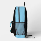 Volleybal Print Team Naam Aangepaste Sporttassen Bedrukte Rugzak (Rechts)